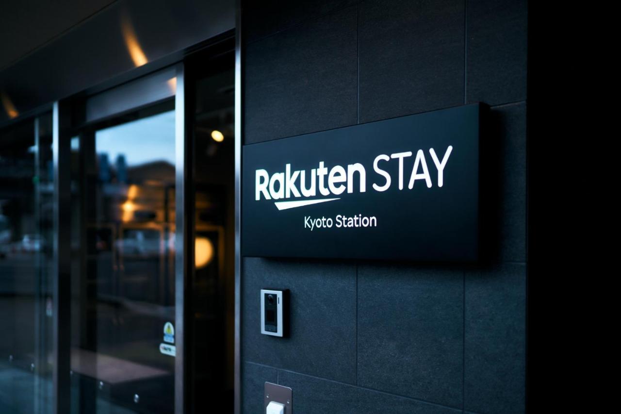 Rakuten Stay Kyoto Station Twin Room With Ceiling Projector Buitenkant foto