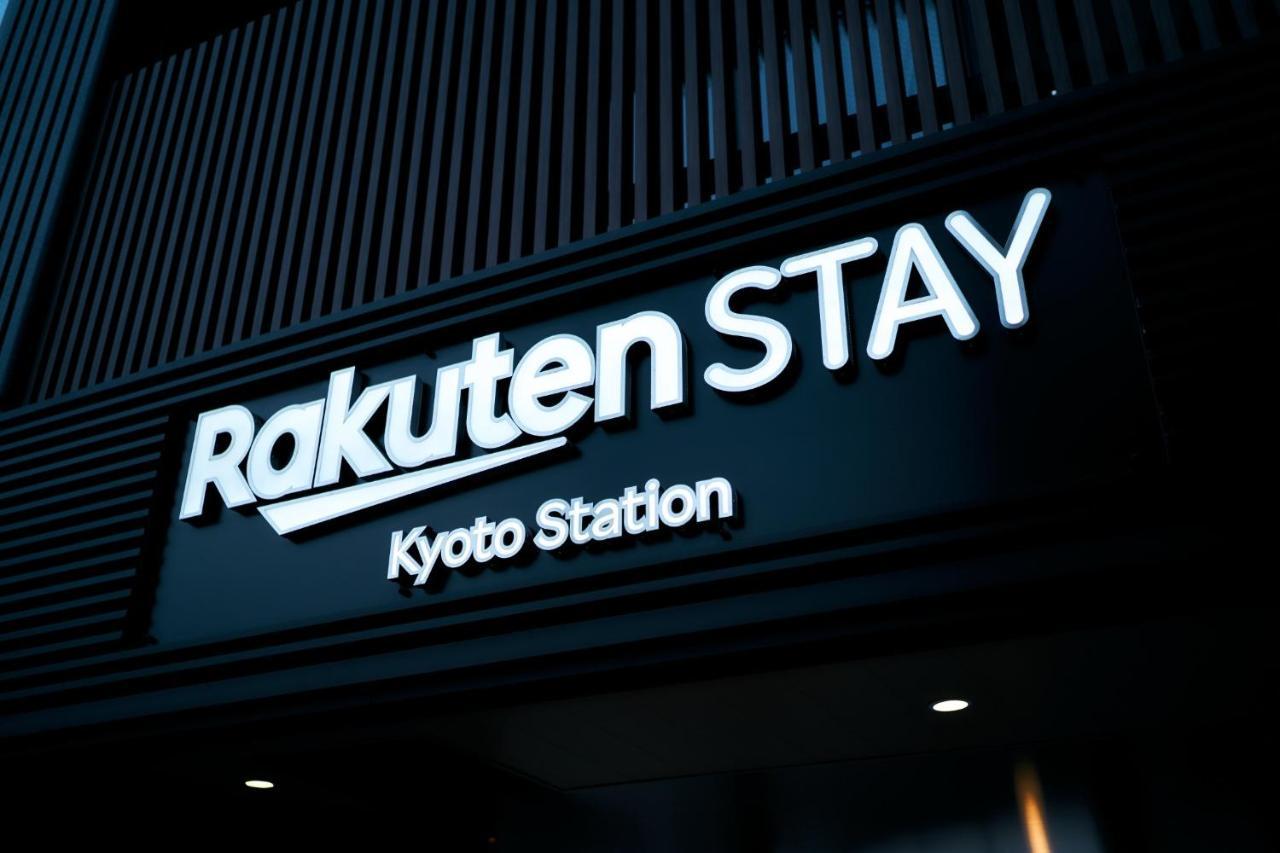 Rakuten Stay Kyoto Station Twin Room With Ceiling Projector Buitenkant foto